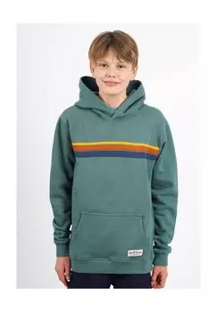 Толстовка в стиле 70-х в полоску Band of Rascals, цвет Sage