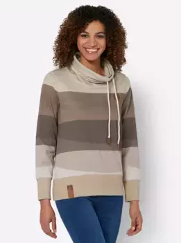 Толстовка в стиле casual Casual Looks, бежевый