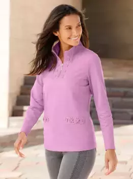 Толстовка в стиле casual Casual Looks, цвет Orchidee
