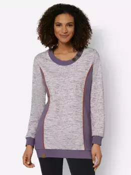 Толстовка в стиле casual Casual Looks, цвет Feige-Wei-Meliert