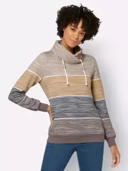 Толстовка в стиле casual Casual Looks, коричневый
