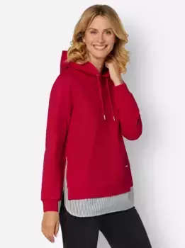 Толстовка в стиле casual Casual Looks, красный