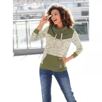 Толстовка в стиле casual Casual Looks, оливковый