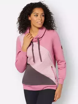 Толстовка в стиле casual Casual Looks, розовый