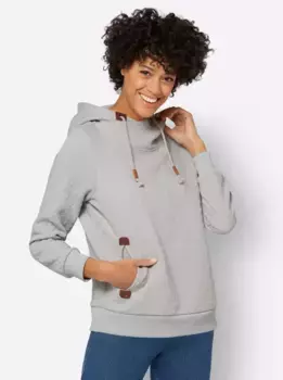 Толстовка в стиле casual Casual Looks, серый