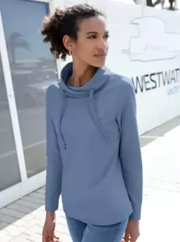 Толстовка в стиле casual Casual Looks, синий