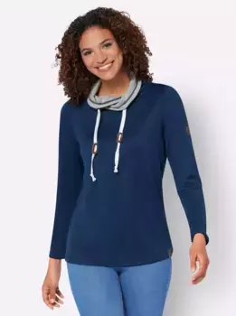 Толстовка в стиле casual Casual Looks, синий