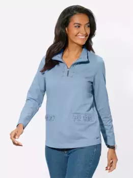 Толстовка в стиле casual Casual Looks, синий