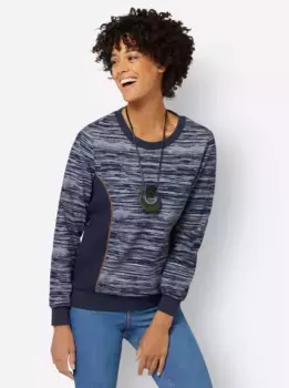 Толстовка в стиле casual Casual Looks, синий