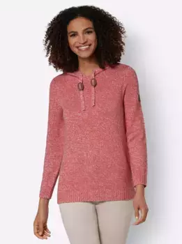 Толстовка в стиле casual "Пуловер" Casual Looks, цвет Terra-Wei-Meliert