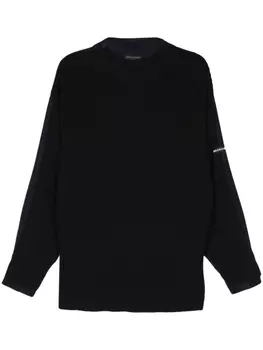 Толстовка в стиле колор-блок Balenciaga, черный