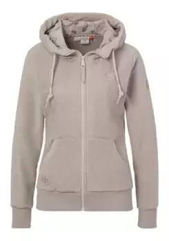 Толстовка в стиле Ragwear "NESKA FLEECE ZIP", с капюшоном и кулиской, практичными боковыми карманами, цвет Bone