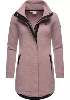 Толстовка в стиле рэгвир "Letrice", спортивная куртка на молнии с высоким воротником Ragwear, лиловый