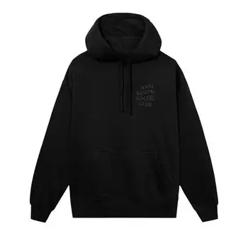 Толстовка в тон премиум-класса Anti Social Social Club Kkotch Уголь