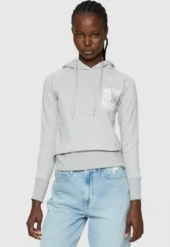 Толстовка WAITING FOR FRIDAY con cappuccio Mister Tee, серый