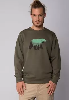 Толстовка WALDBR watapparel, хаки