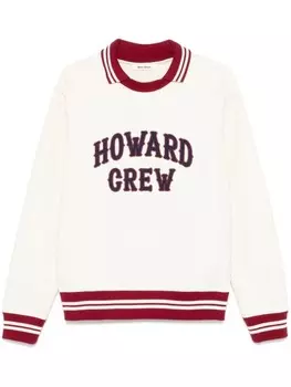 Толстовка Wales Bonner «Howard Crew», белый