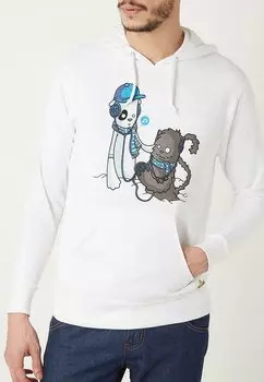 Толстовка WAR WOLF, белый