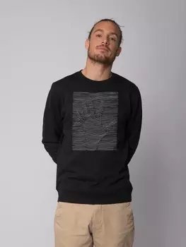 Толстовка wat? Apparel 3Dillusion, черный