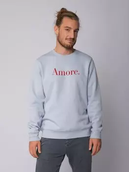 Толстовка wat? Apparel Amore, цвет serene blue