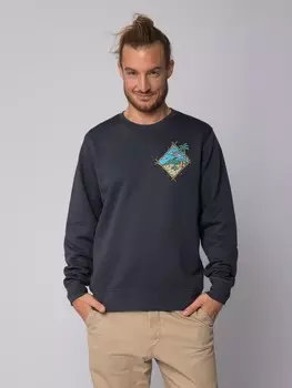 Толстовка wat? Apparel Beach is calling, цвет india ink grey