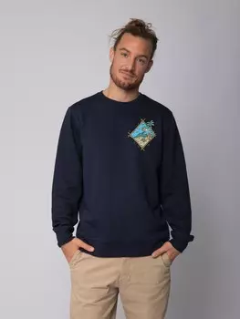 Толстовка wat? Apparel Beach is calling, темно-синий