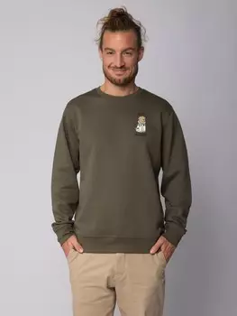 Толстовка wat? Apparel Dogtor, хаки