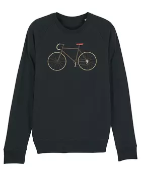 Толстовка wat? Apparel Fahrrad, черный