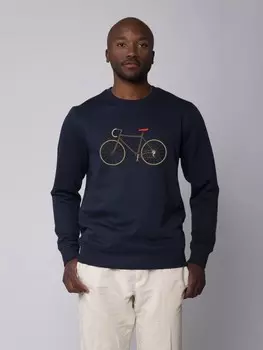 Толстовка wat? Apparel Fahrrad, темно-синий
