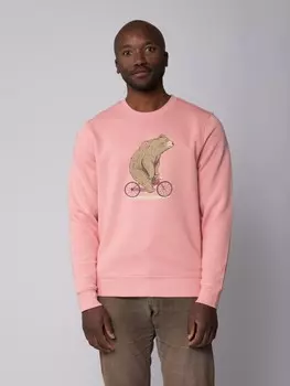Толстовка wat? Apparel Fahrradbr, цвет canyon pink