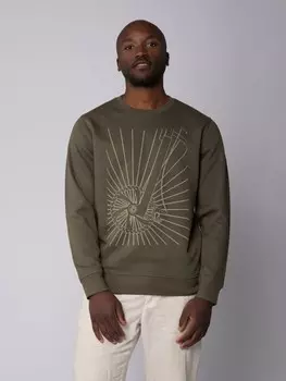 Толстовка wat? Apparel Fahrradspeichen, хаки