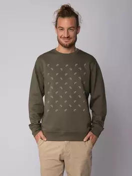 Толстовка wat? Apparel Fahrrder, хаки