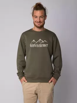 Толстовка wat? Apparel Gipfelstrmer, хаки