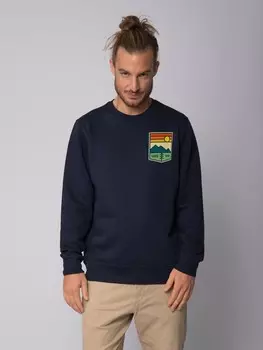 Толстовка wat? Apparel Good Vibe, темно-синий