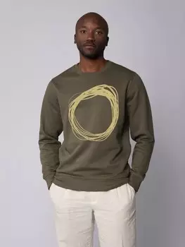 Толстовка wat? Apparel Kreis, хаки