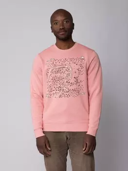 Толстовка wat? Apparel Landschaft, цвет canyon pink