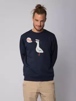 Толстовка wat? Apparel Moin Seagull, темно-синий