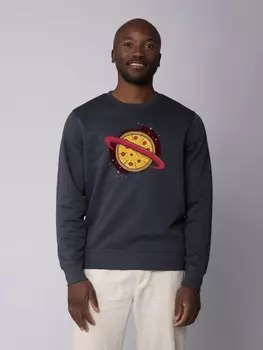 Толстовка wat? Apparel Pizza Planet, цвет india ink grey