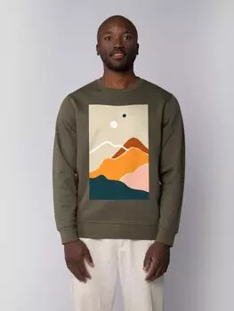 Толстовка wat? Apparel Sweatshirt Countryside 02, хаки