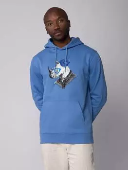 Толстовка wat? Apparel Sweatshirt Nashorn, цвет Bright Blue