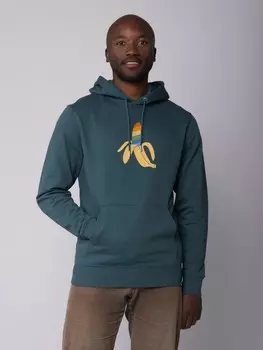 Толстовка wat? Apparel Sweatshirt Rainbow Banana, цвет Petrol