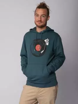 Толстовка wat? Apparel Sweatshirt Schallplatte, цвет Petrol