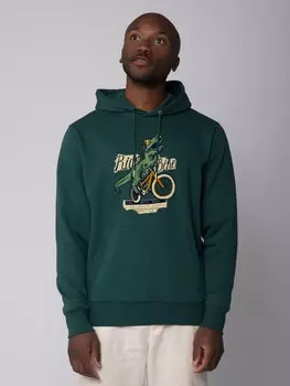 Толстовка wat? Apparel Sweatshirt T-Rex Fahrrad, цвет Glazed Green
