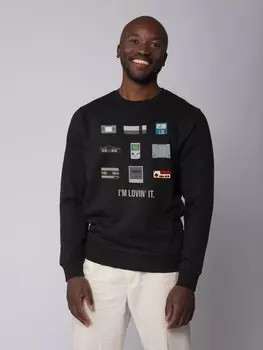 Толстовка wat? Apparel Videogames, черный