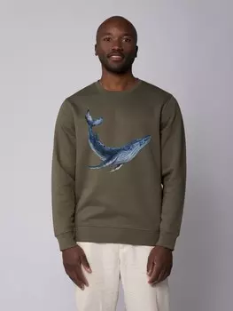 Толстовка wat? Apparel Wal, хаки