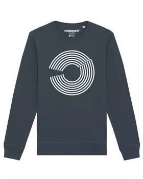 Толстовка Watapparel Abstract 01, антрацит