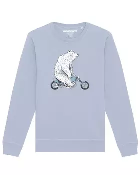 Толстовка Watapparel Br auf Bike, светло-синий
