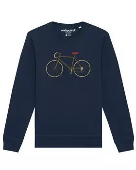 Толстовка Watapparel Fahrrad, темно-синий