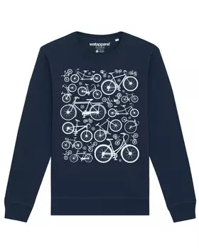 Толстовка Watapparel Fahrrder, темно-синий