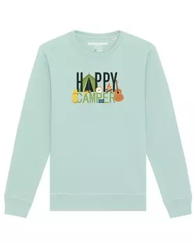 Толстовка Watapparel Happy Camper, лазурный